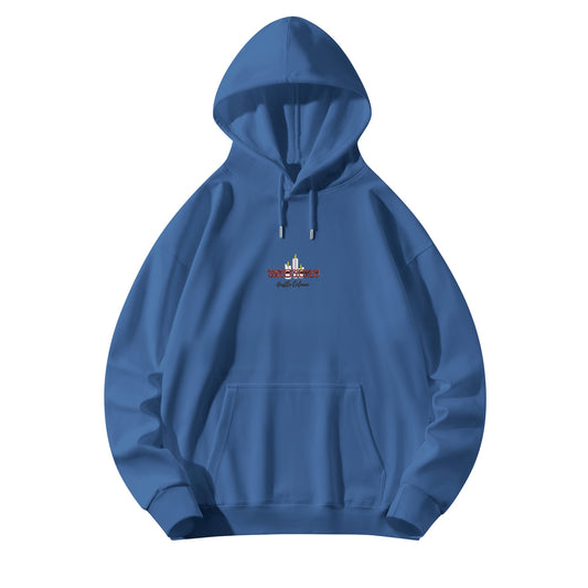 'True Lights' by Hustle Coleman Adult Embroidered Pullover Hoodie