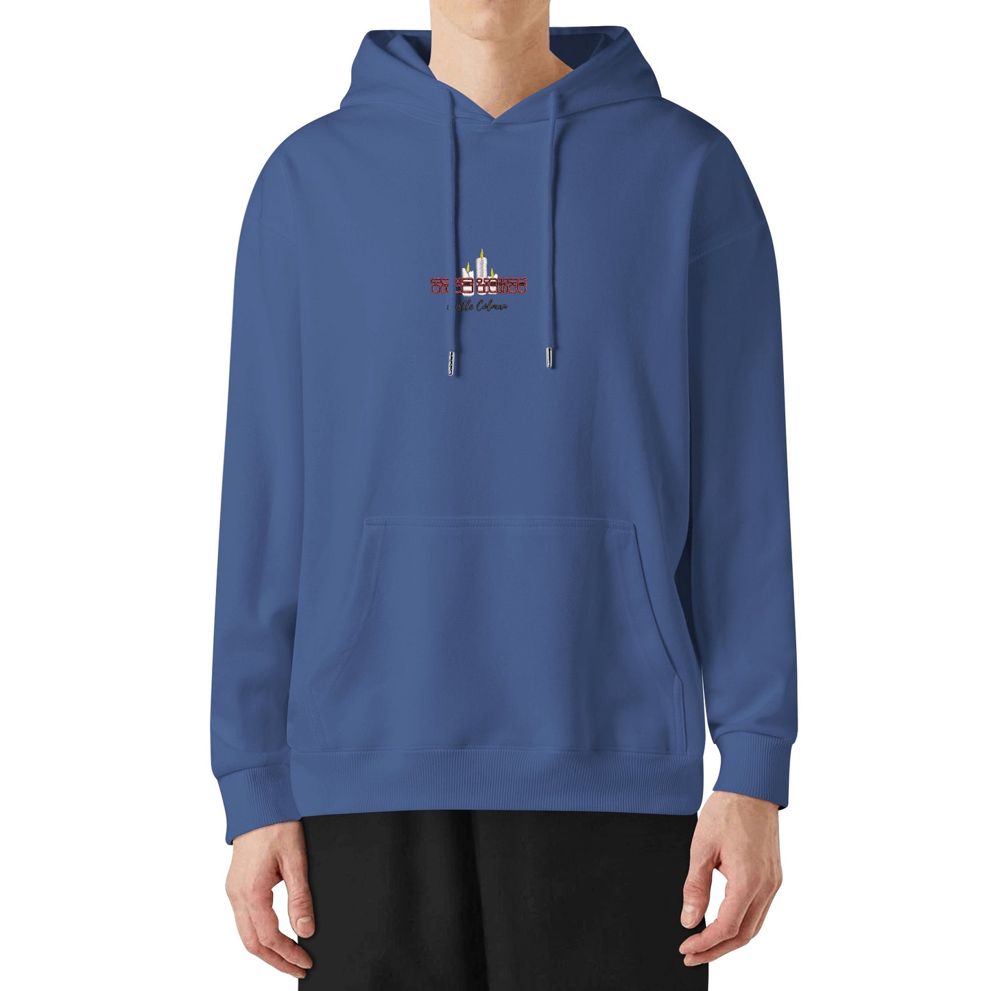 'True Lights' by Hustle Coleman Adult Embroidered Pullover Hoodie