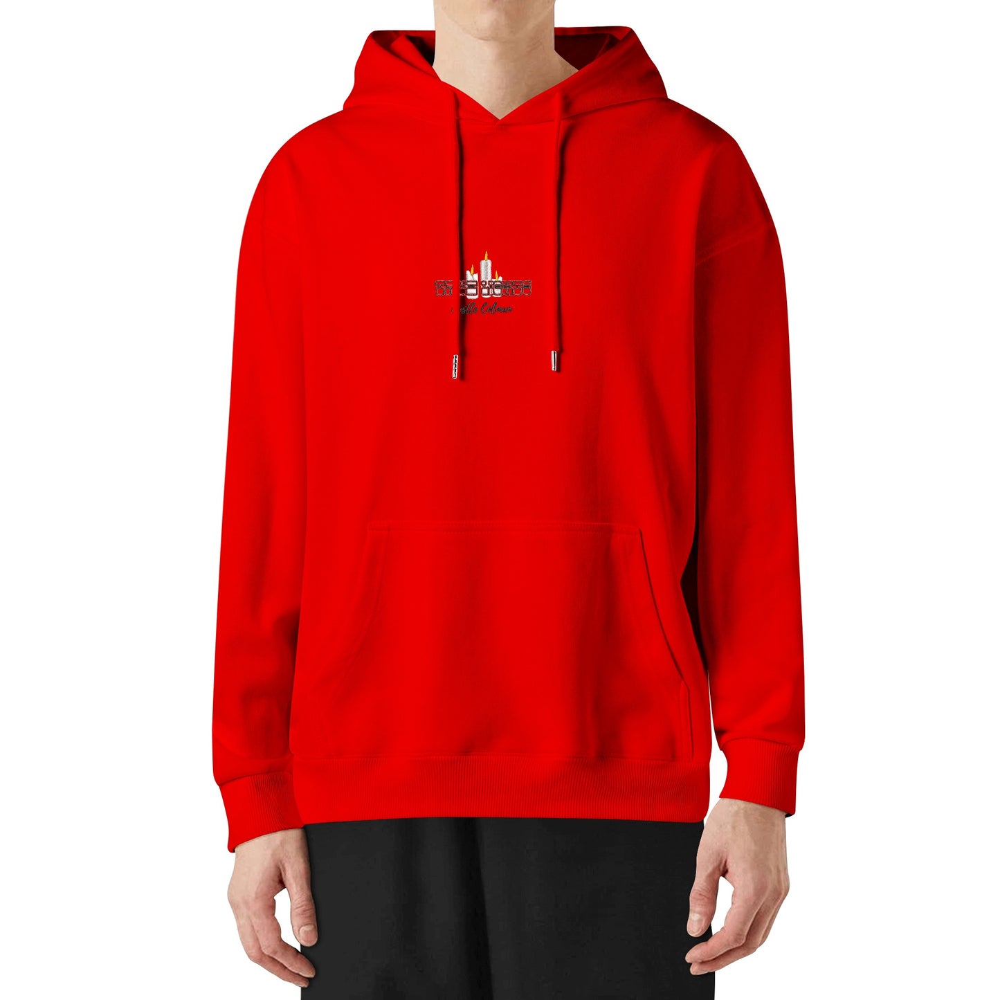 'True Lights' by Hustle Coleman Adult Embroidered Pullover Hoodie