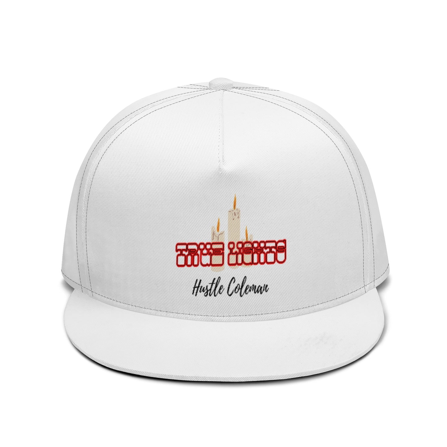 True Lights-By Hustle Coleman All White Cap