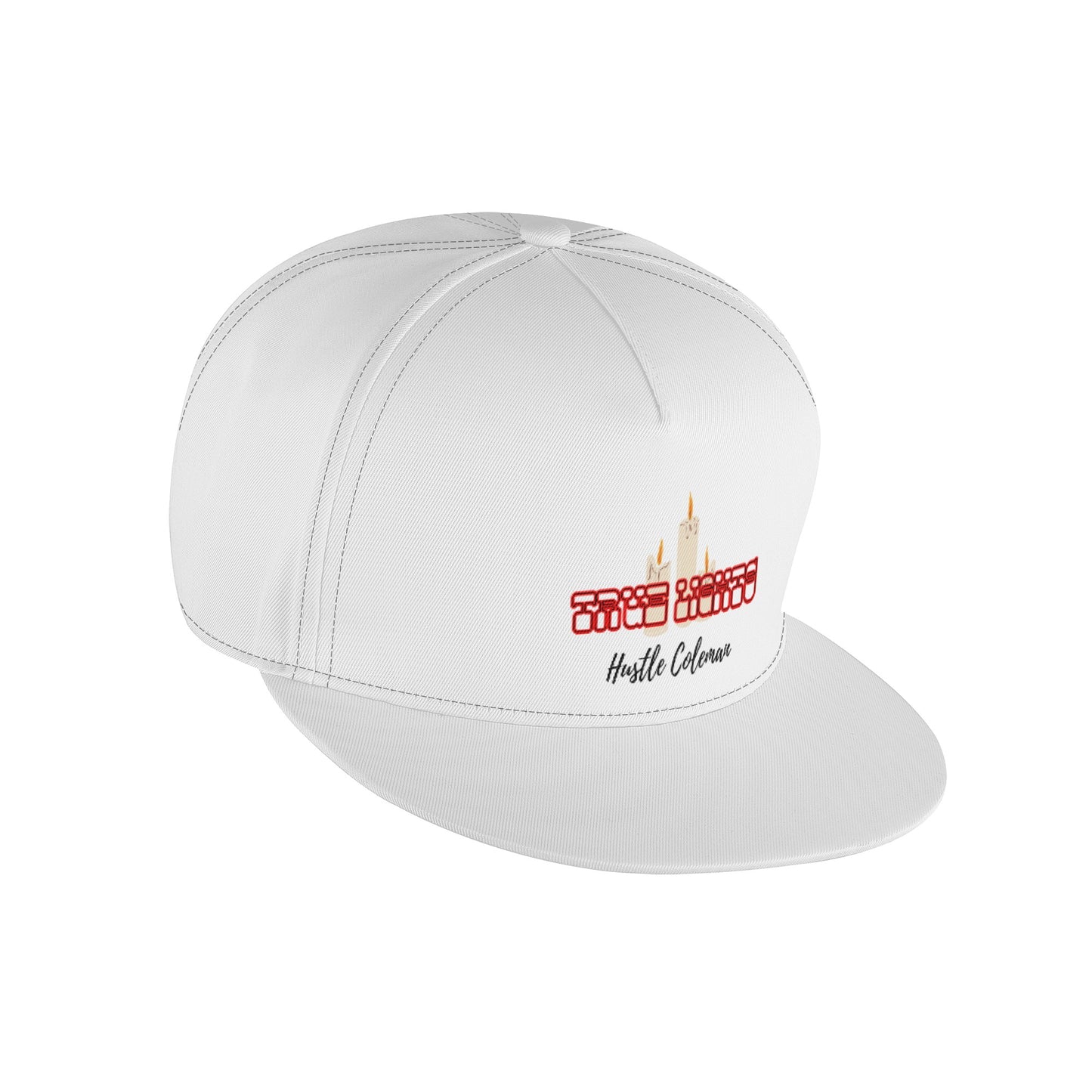 True Lights-By Hustle Coleman All White Cap