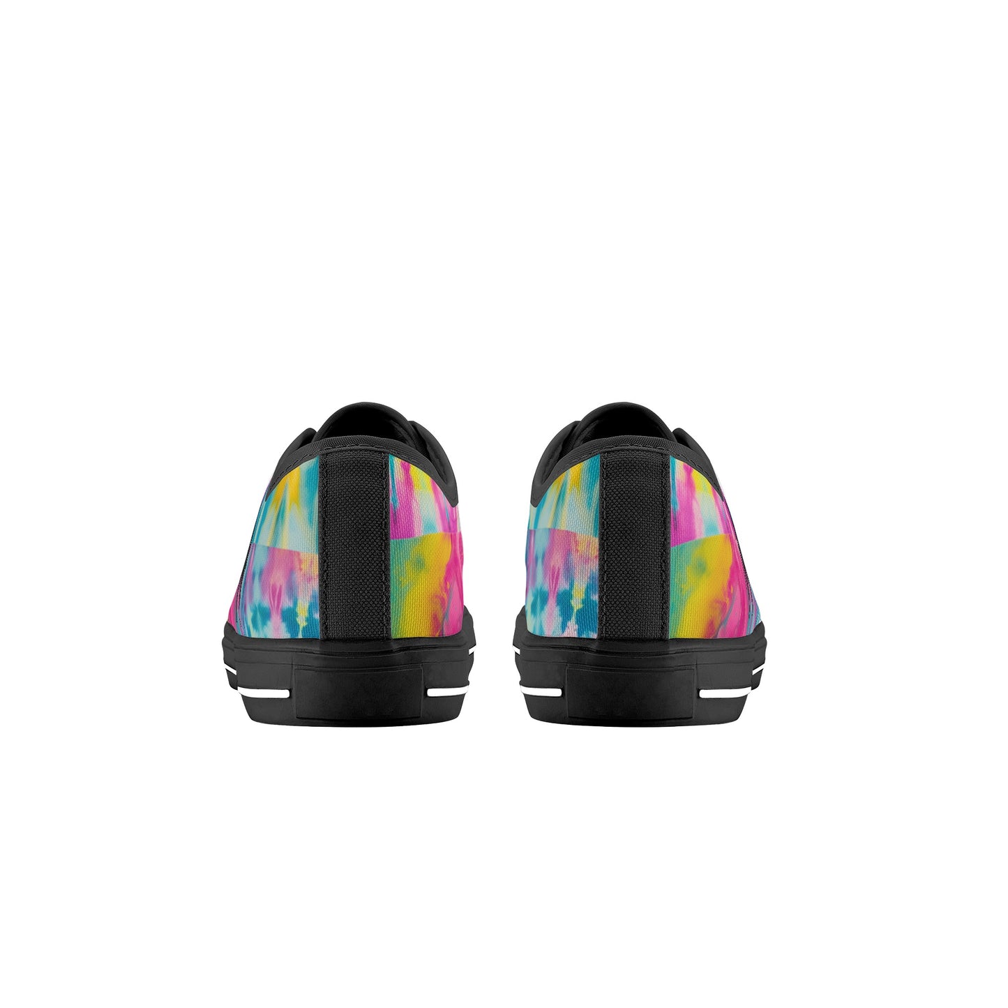 SWager Knightz-Tie Dye Kid's Low Top Canvas Shoes