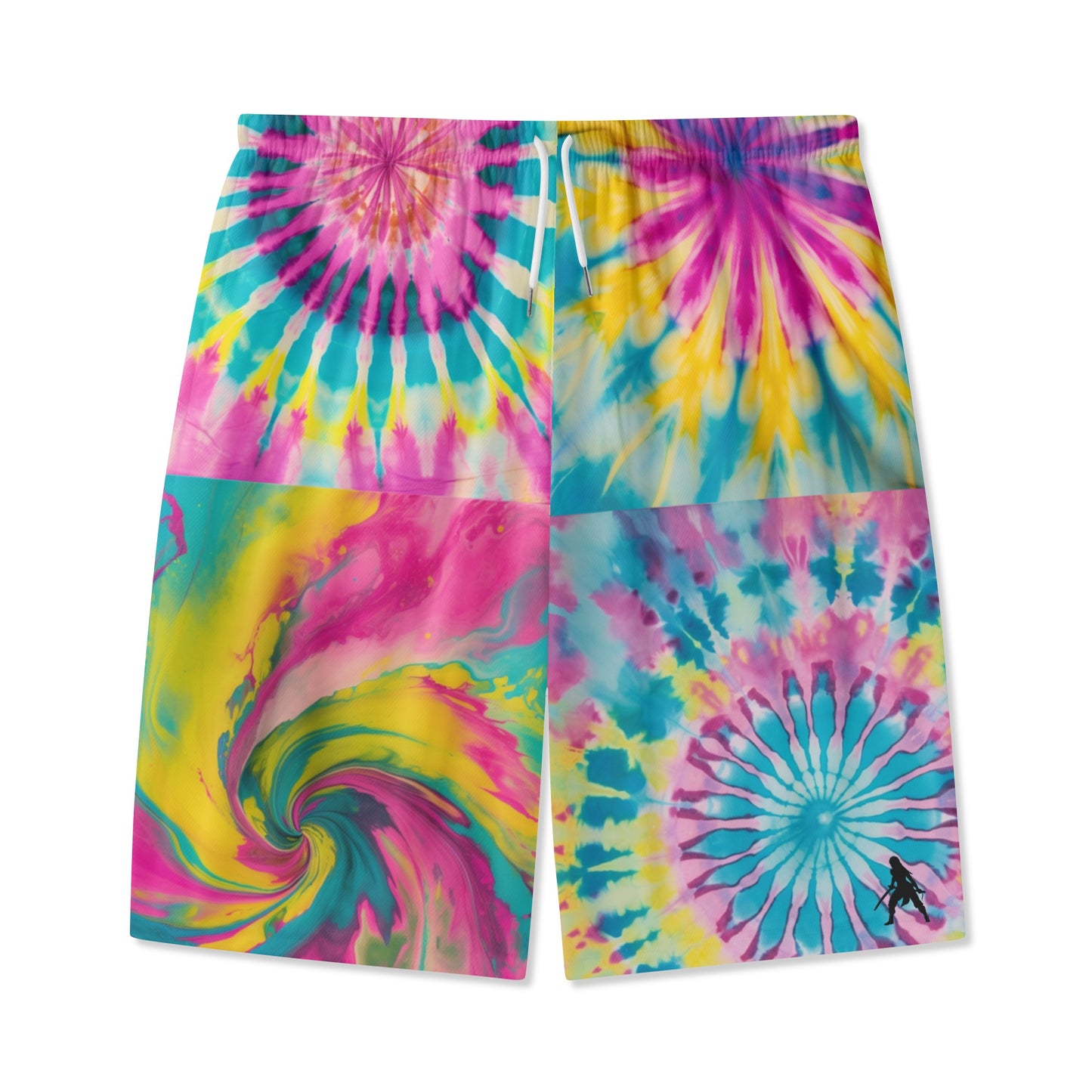 Swager Knightz- Tie Dye Youth Lightweight Beach Shorts