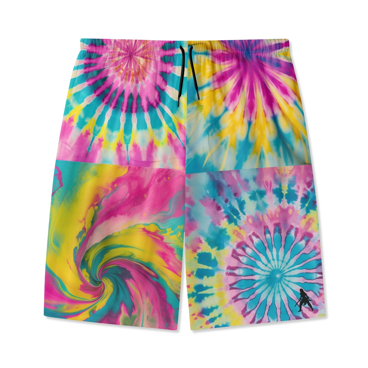 Swager Knightz- Tie Dye Youth Lightweight Beach Shorts