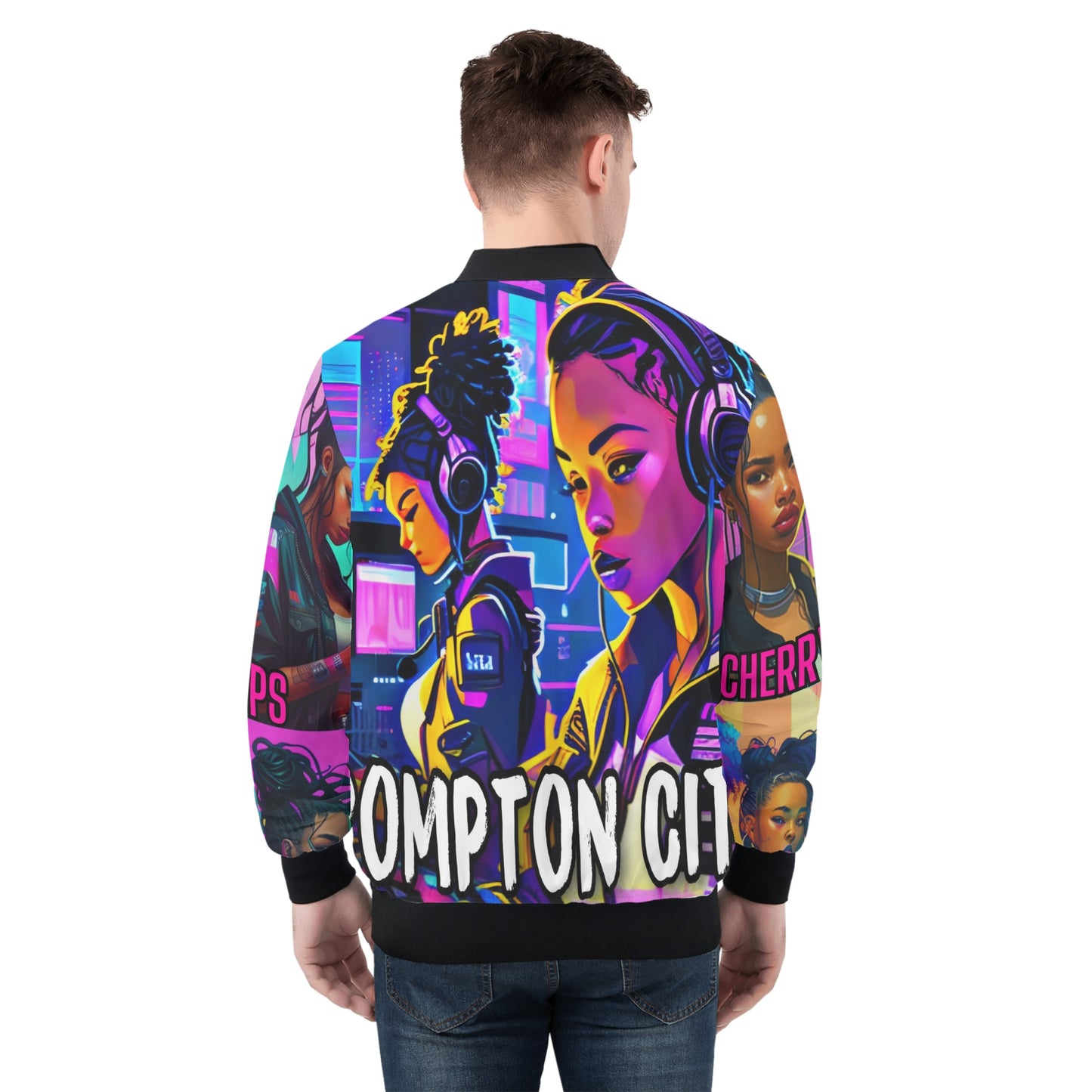 PC Cherry Drops-Men's Bomber Jacket