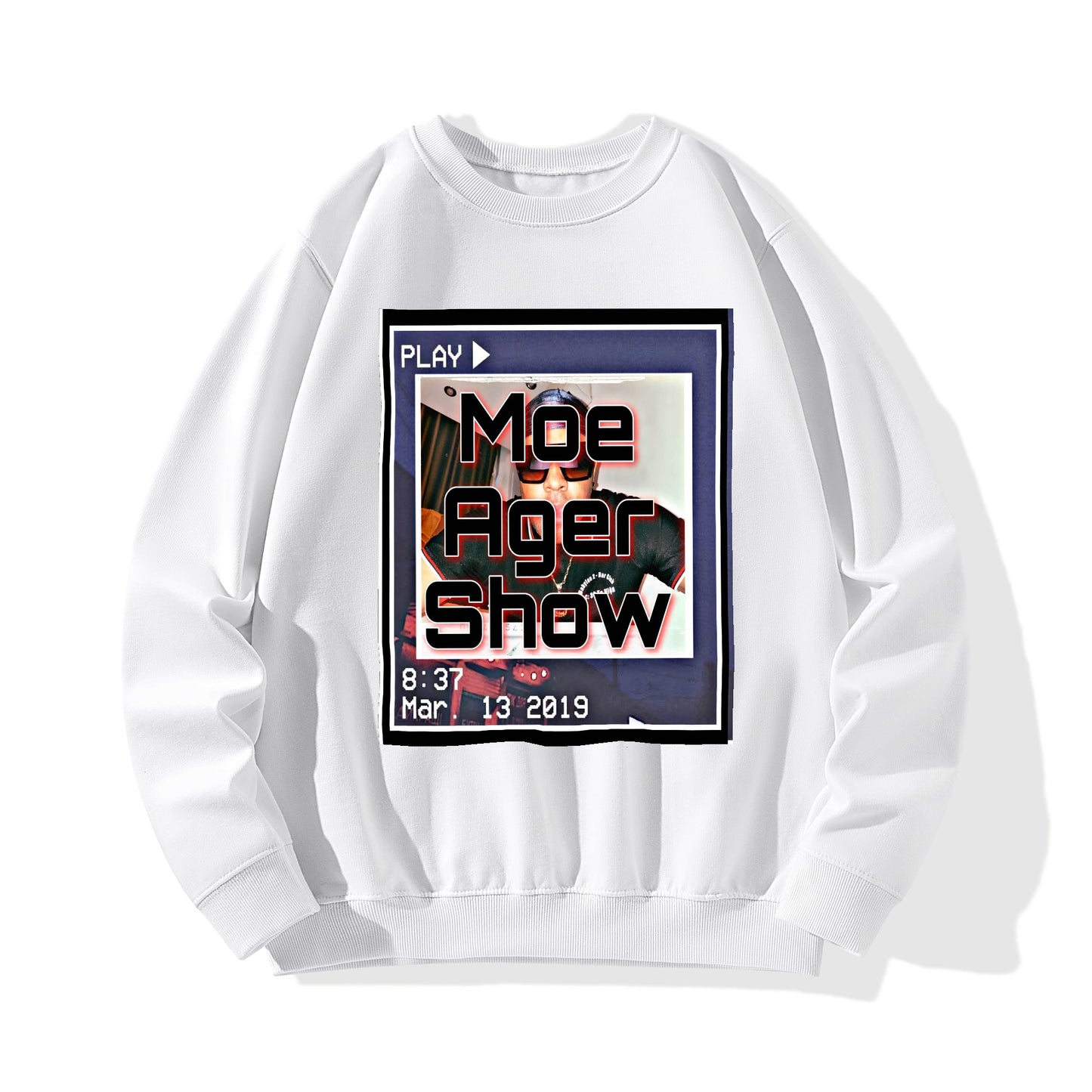 MAS Front & Back Printing Adult Cotton Sweatershirt