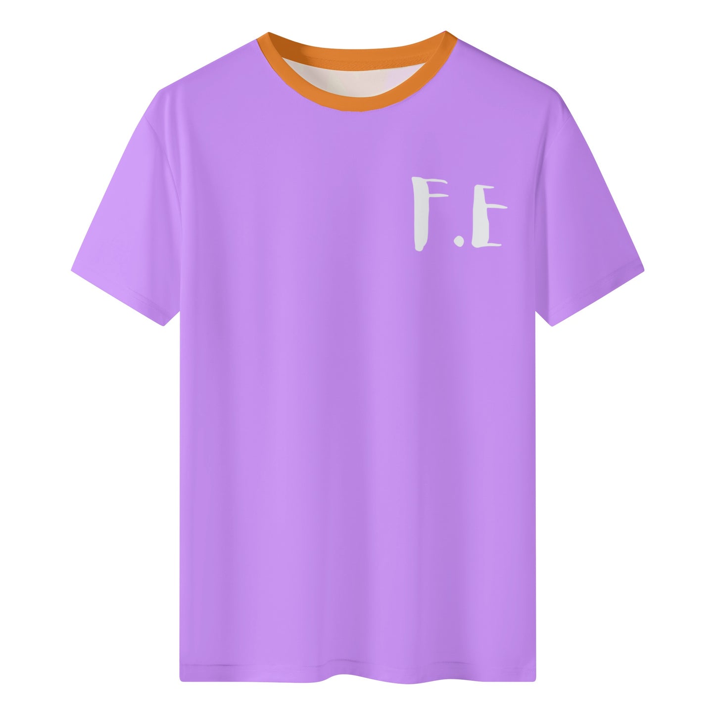 F.E Light Pink Men's All Over Print Short Sleeve T-Shirt