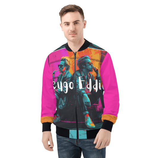 F.E Pink Men's Bomber Jacket