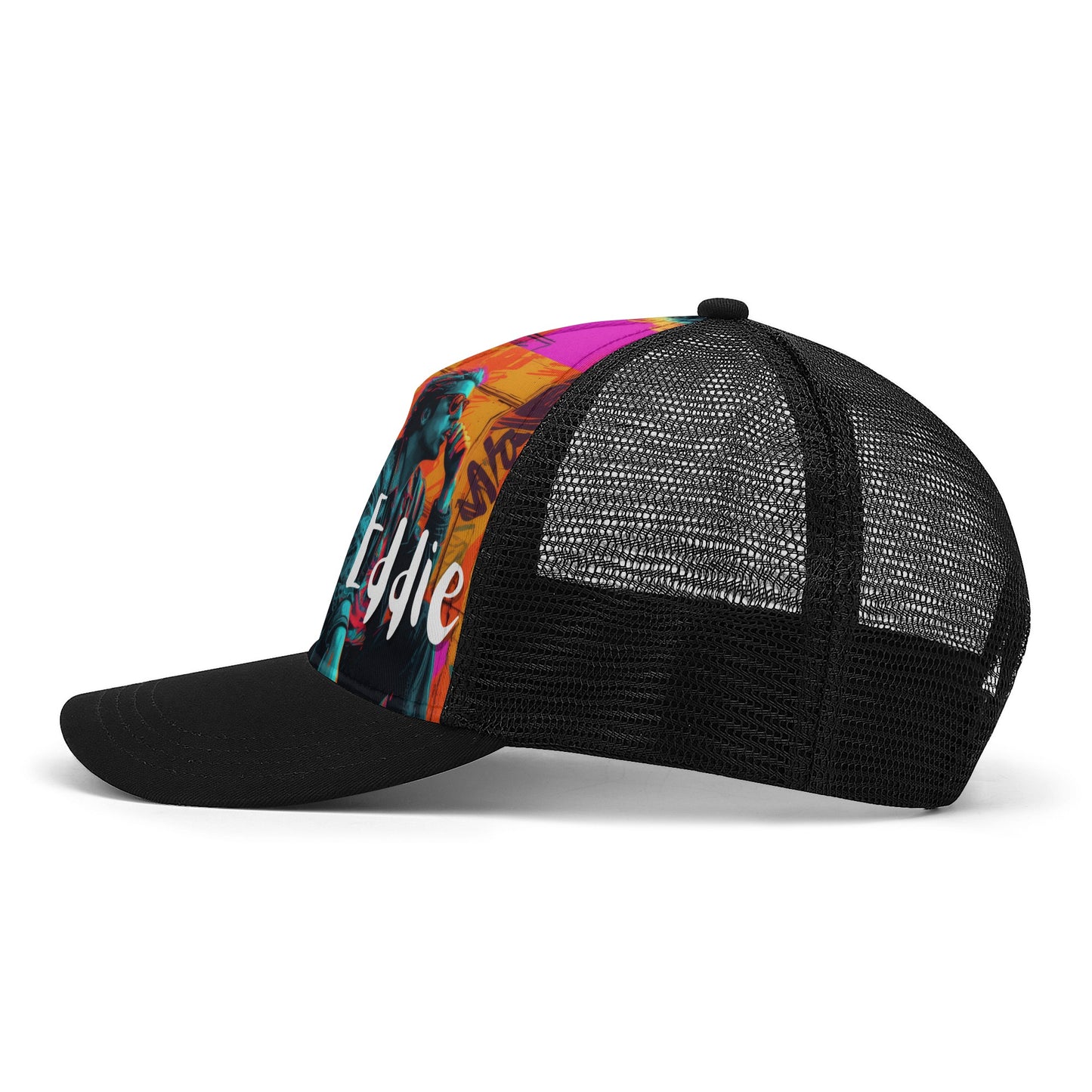 F.E Front Printing Mesh Baseball Caps