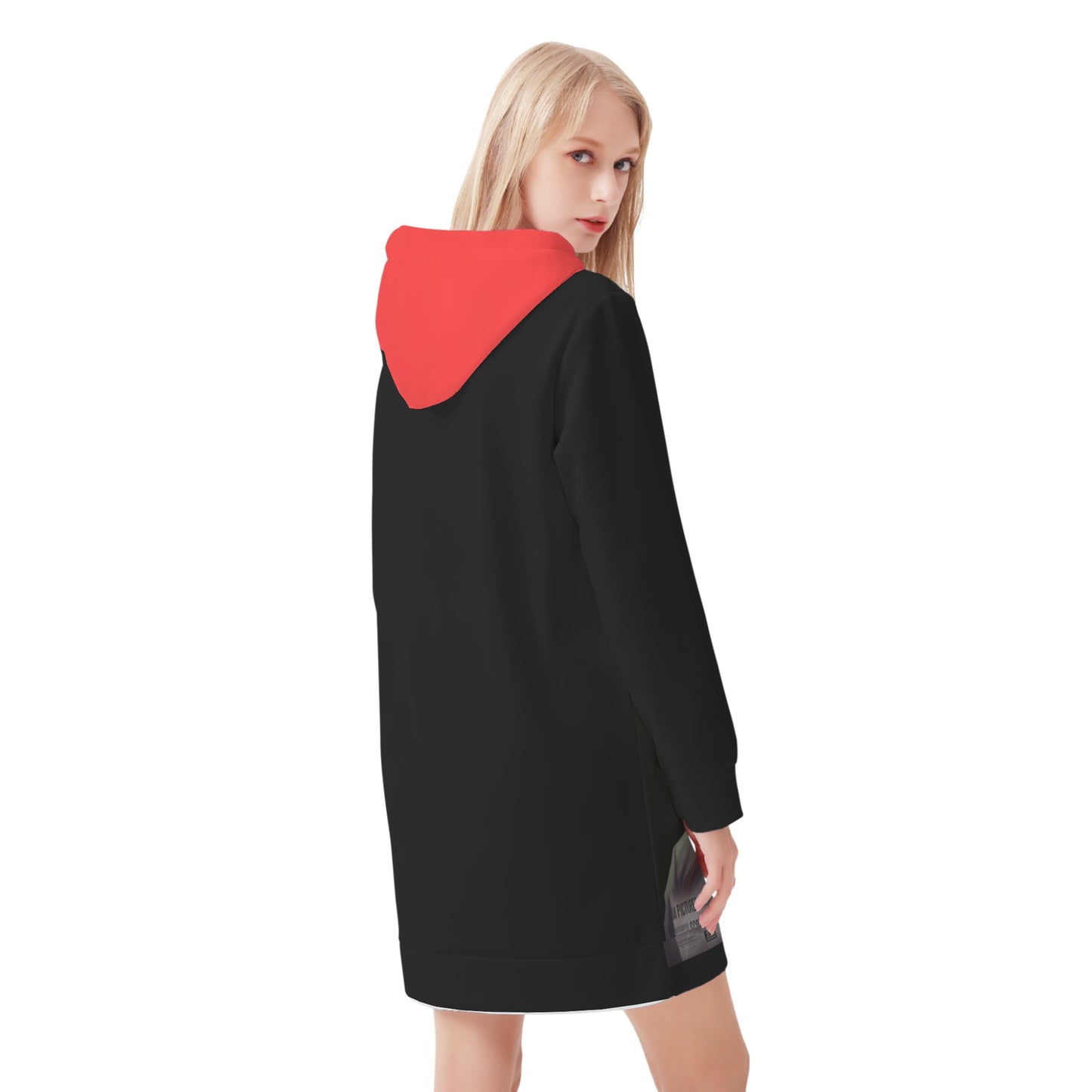 Two heads Womens Hoodie Dress