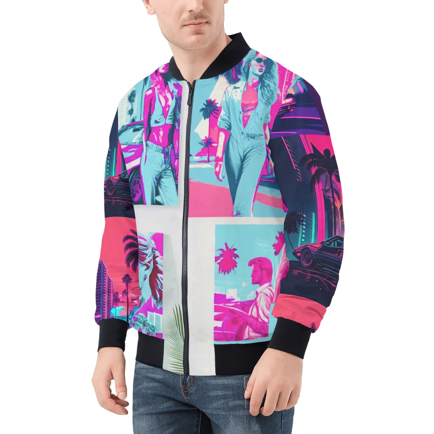 Day & Night Vice Jacket Mens Bomber Jacket