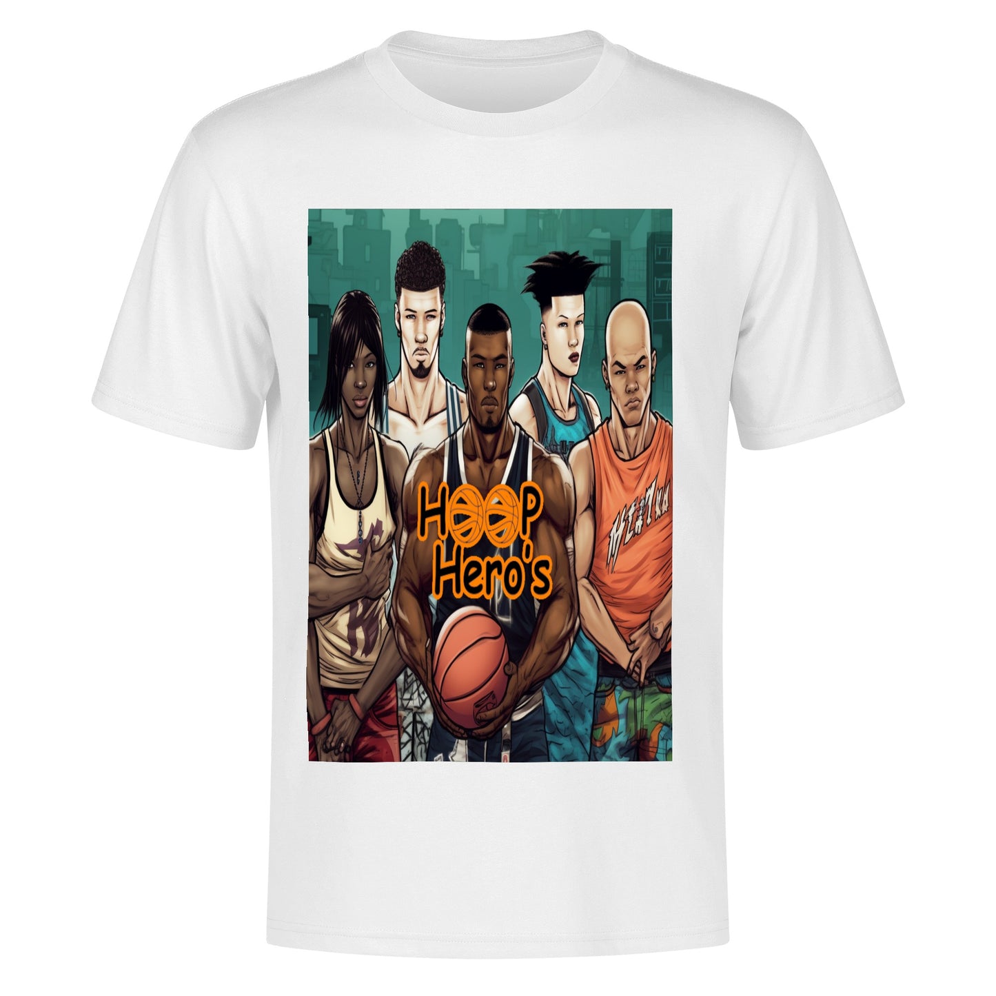 ‘Hoop Hero’s 5 up’ unisex T Shirt