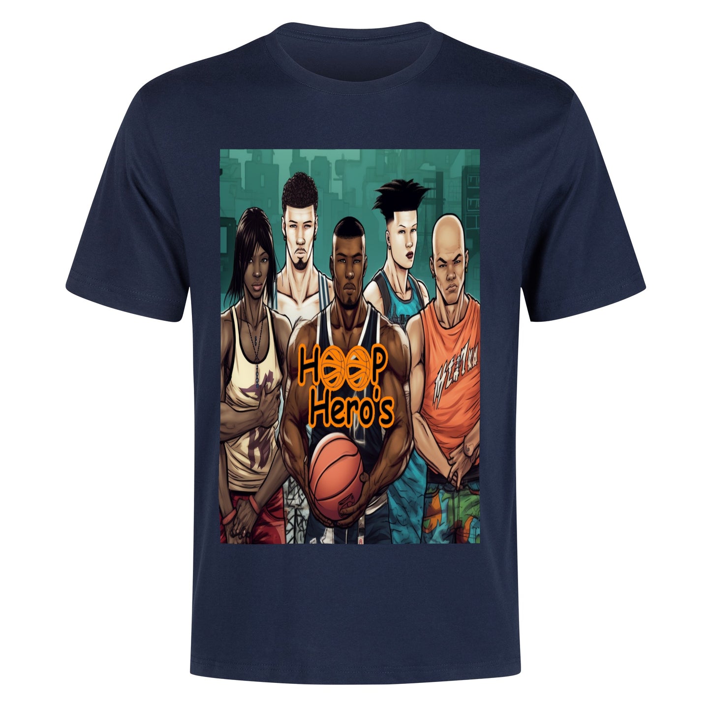 ‘Hoop Hero’s 5 up’ unisex T Shirt