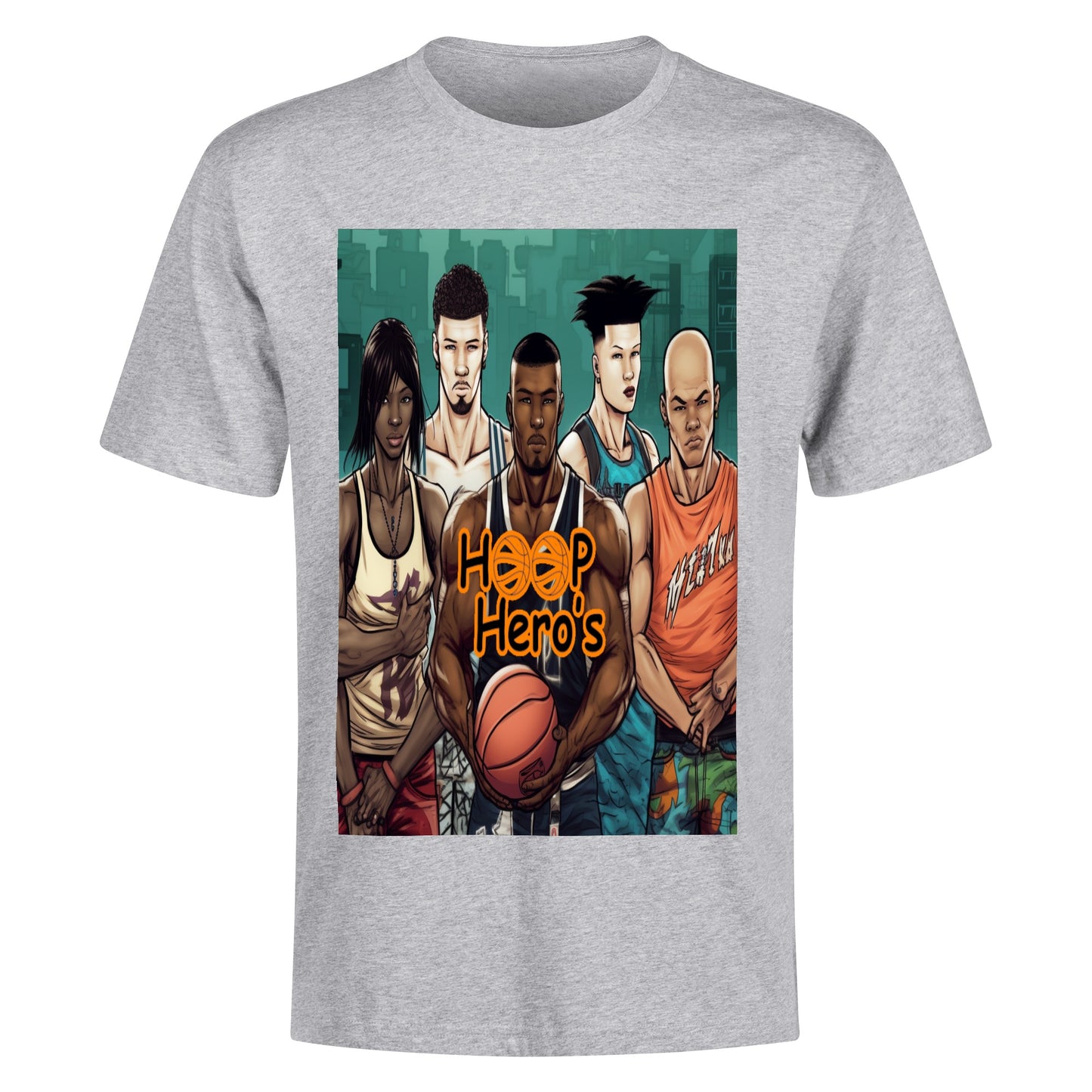 ‘Hoop Hero’s 5 up’ unisex T Shirt