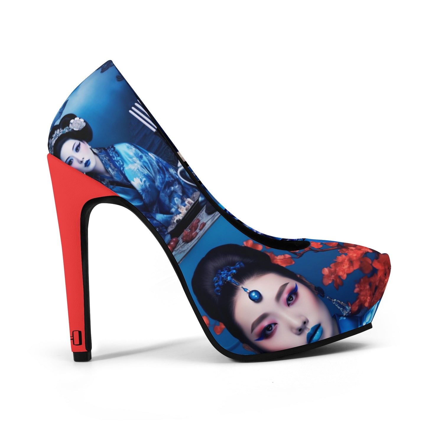 Cultured Heels ‘Azalea’-Platform Pumps 5 Inch High Heels
