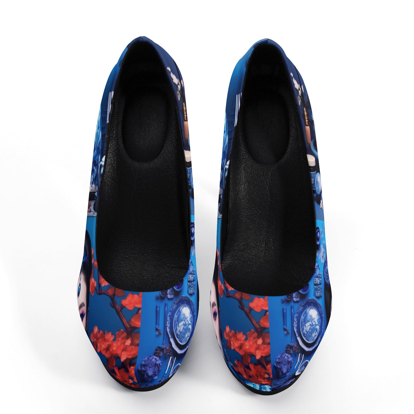 Cultured Heels ‘Azalea’-Platform Pumps 5 Inch High Heels