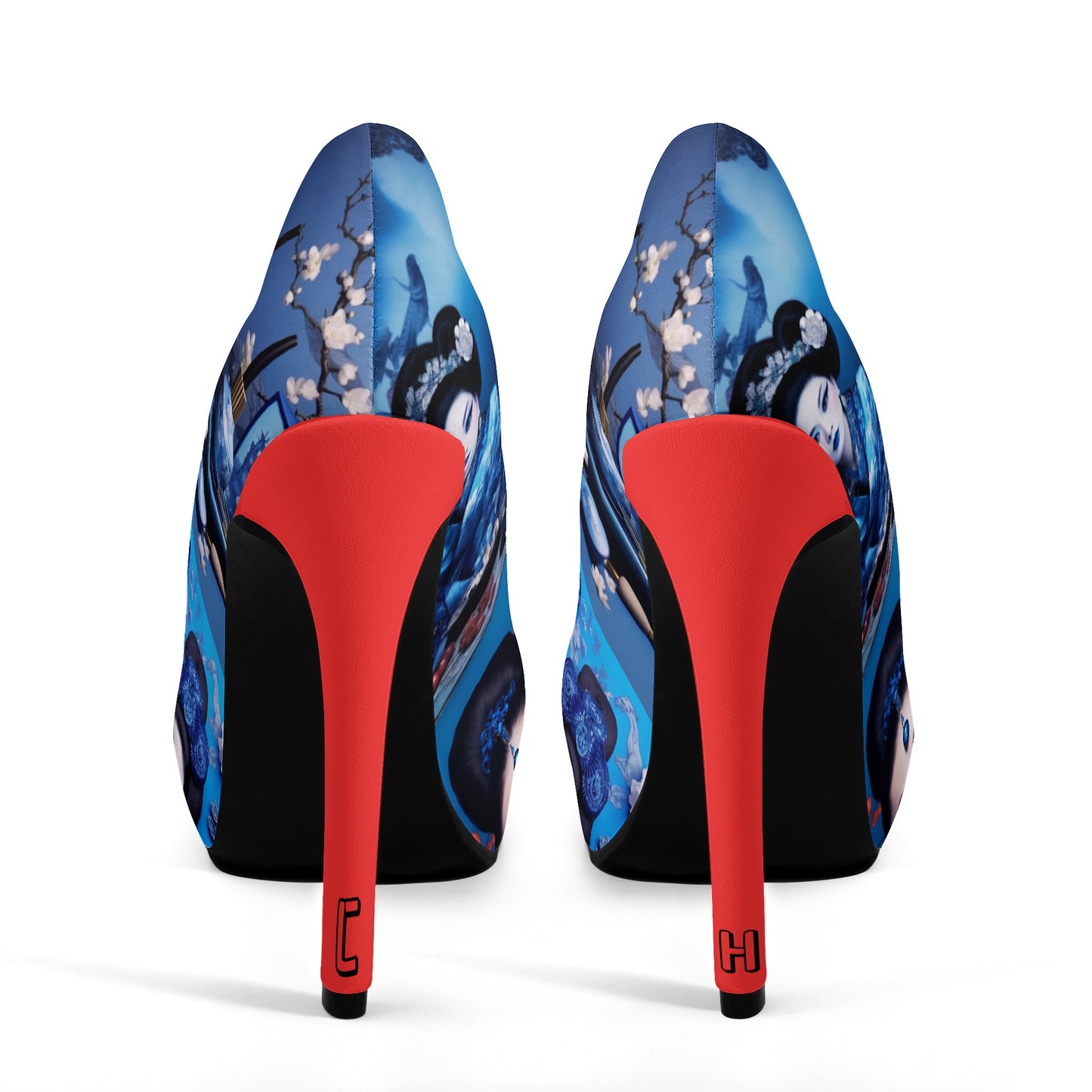 Cultured Heels ‘Azalea’-Platform Pumps 5 Inch High Heels