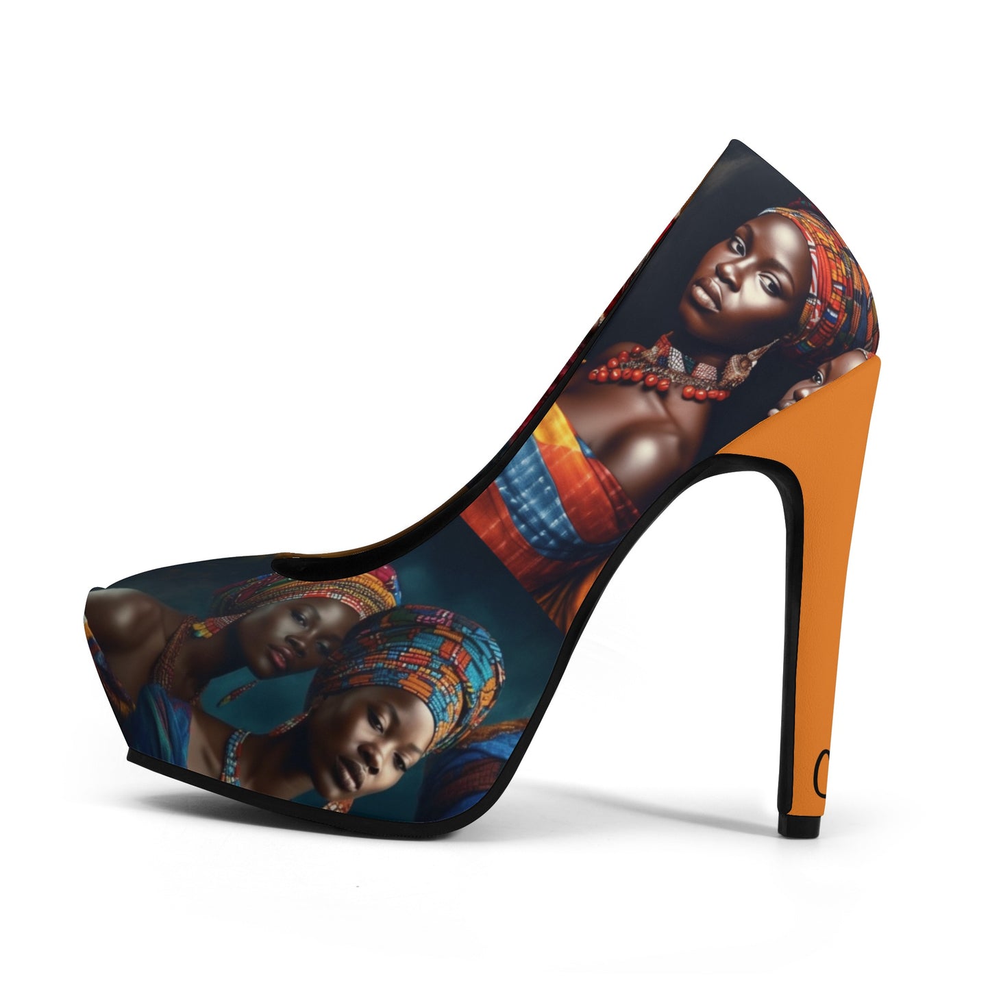 Cultured Heels ‘Moringa’- Womens Platform Pumps 5 Inch High Heels