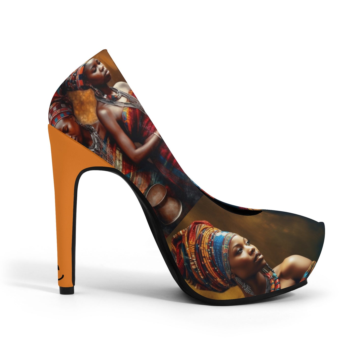 Cultured Heels ‘Moringa’- Womens Platform Pumps 5 Inch High Heels
