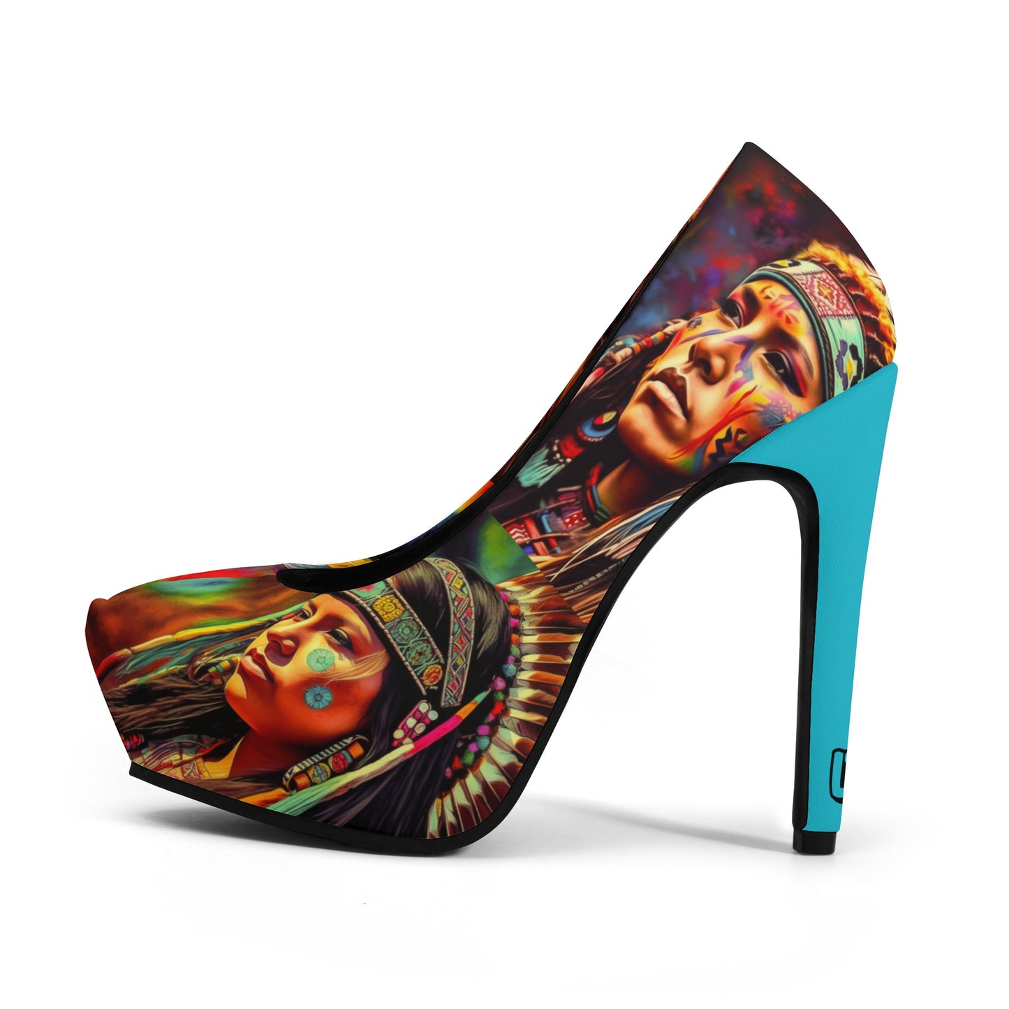 Cultured Heels ‘Dioscorea Villosa’- Women Platform Pumps 5 Inch High Heels