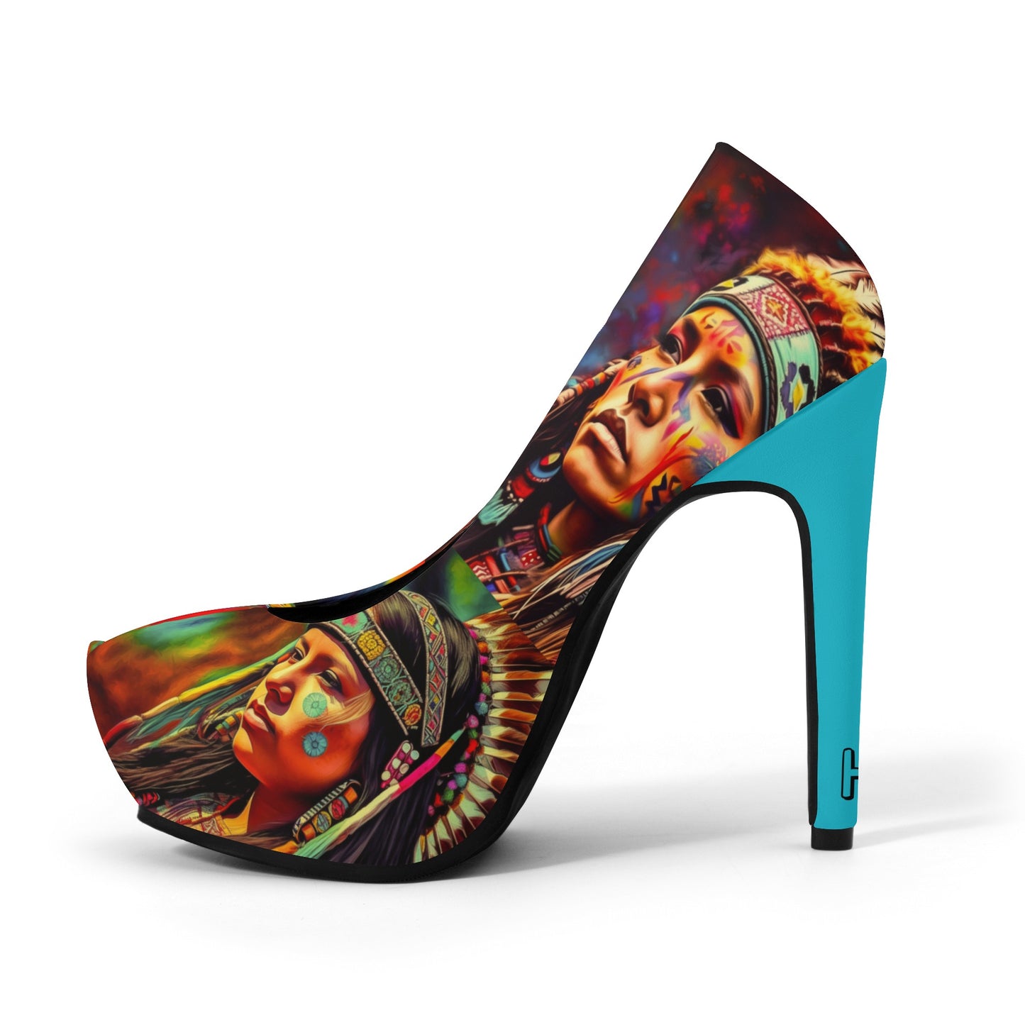 Cultured Heels ‘Dioscorea Villosa’- Women Platform Pumps 5 Inch High Heels