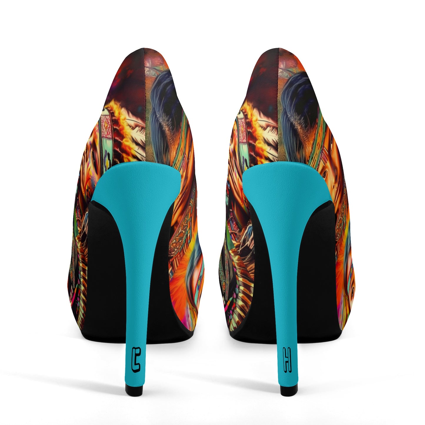 Cultured Heels ‘Dioscorea Villosa’- Women Platform Pumps 5 Inch High Heels