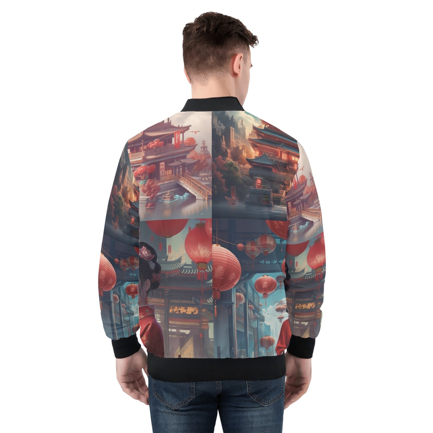 CH Chinese Mens Bomber Jacket