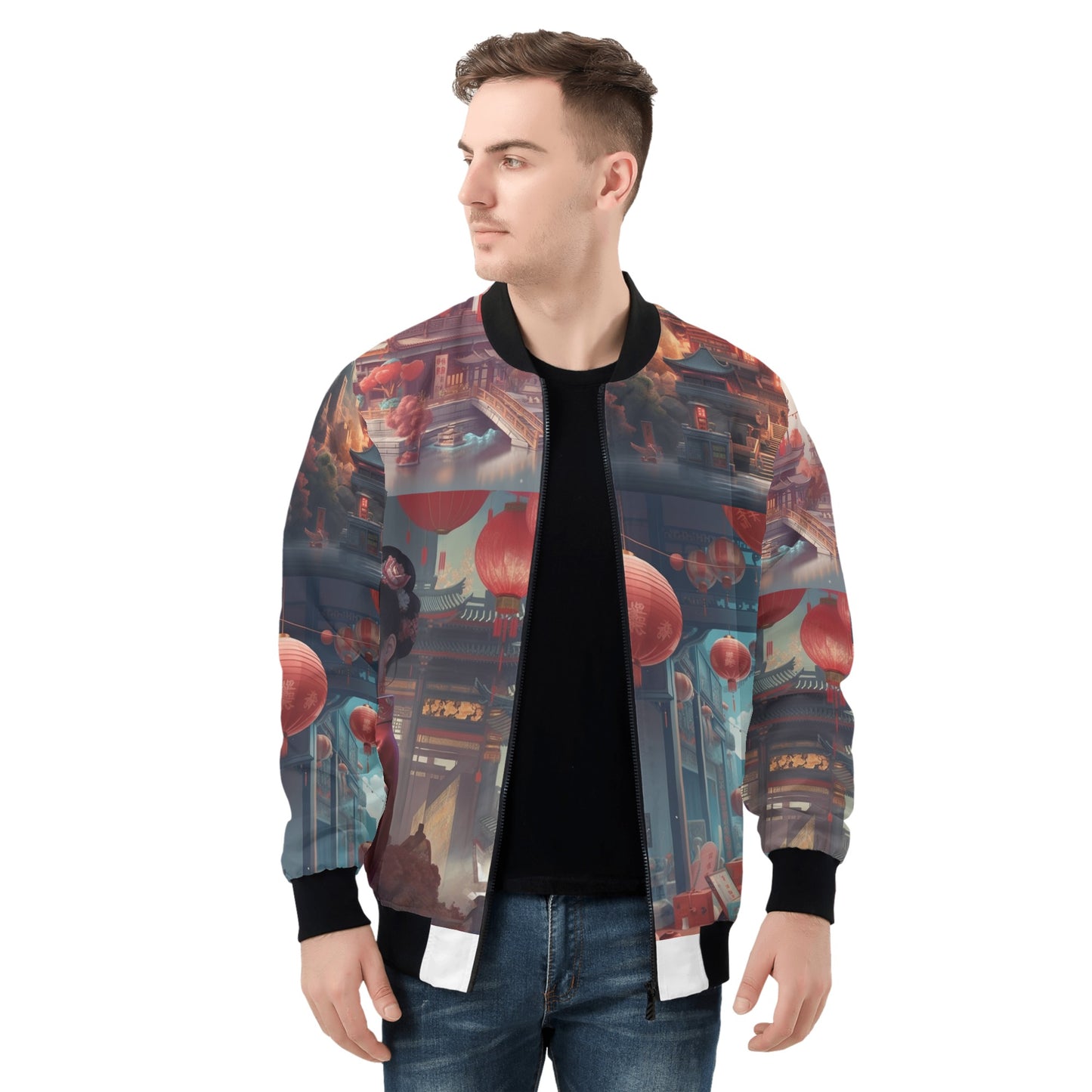 CH Chinese Mens Bomber Jacket