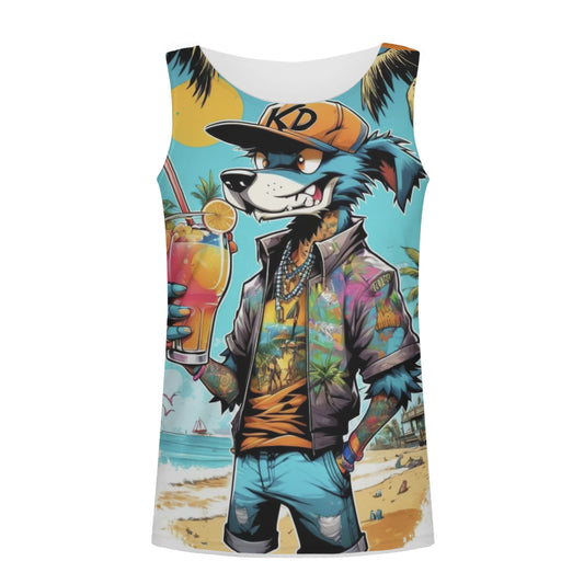 "KD Breeze" Mens All Over Print Tank Top