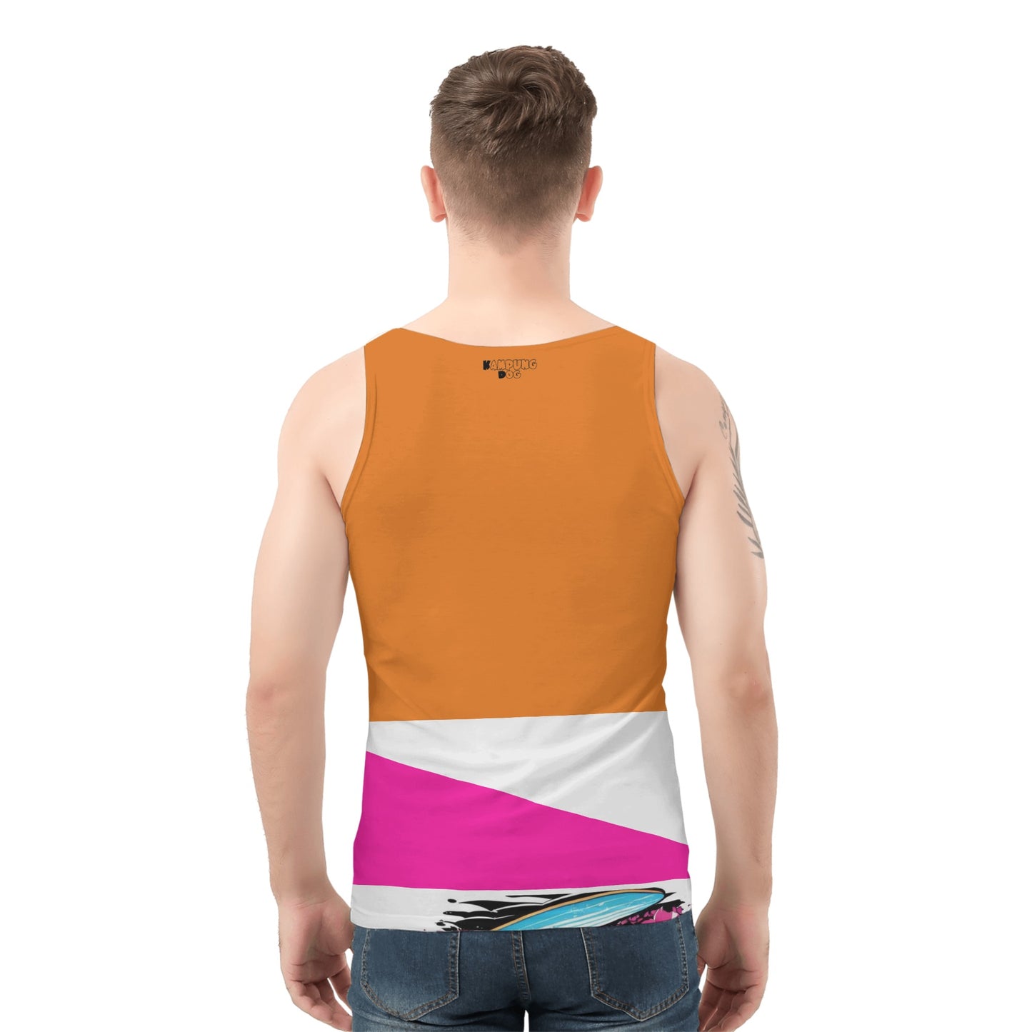"KD Breeze" Mens All Over Print Tank Top