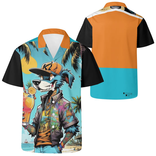 "KD Breeze" Mens All Over Print Casual Hawaiian Shirt
