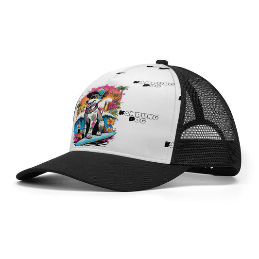 "KD The Surf Dog" Front Printing Mesh Trucker Hats