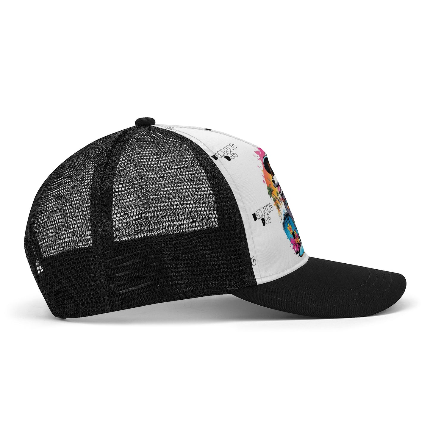 "KD The Surf Dog" Front Printing Mesh Trucker Hats