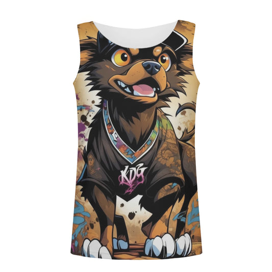 "KD George"- All Over Print Tank Top