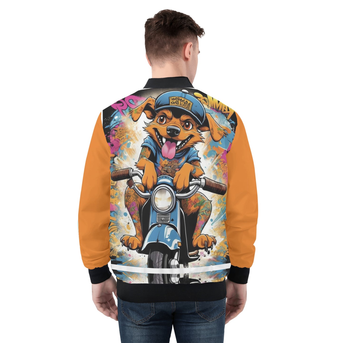 "KD Chilli" Unisex All Over Print Zip Bomber Jacket