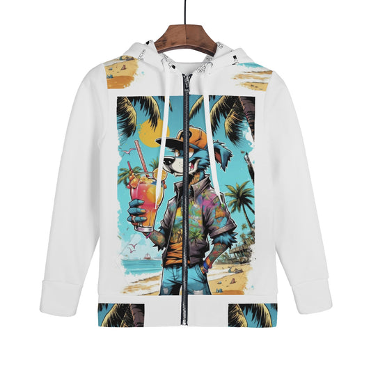 "KD Breeze" Children ALL Over Print Zip Hoodie