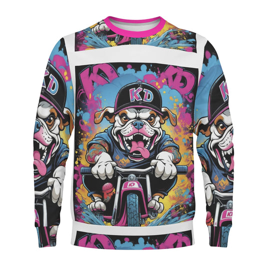 "KD Rollin" Kids All Over Print Sweater