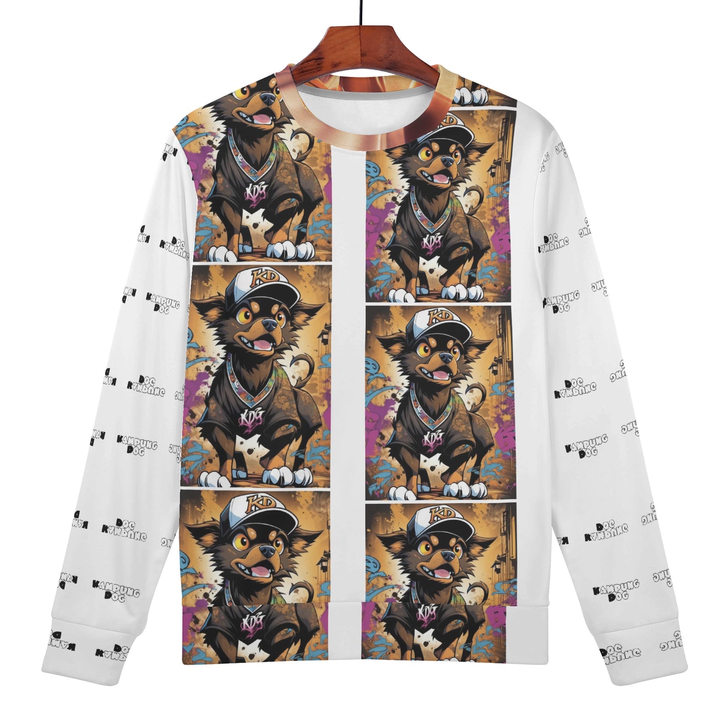 "KD George" Kids All Over Print Sweater