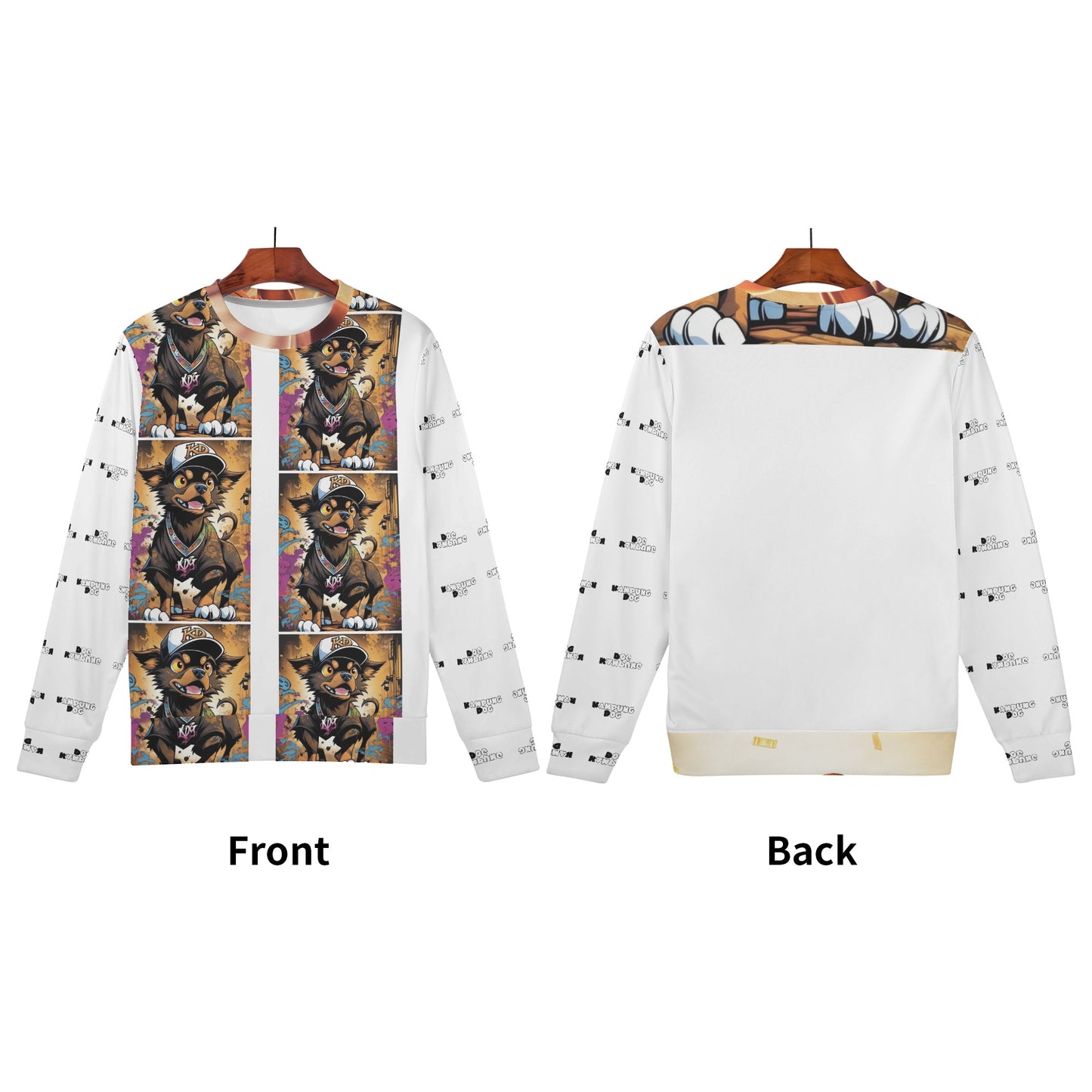 "KD George" Kids All Over Print Sweater