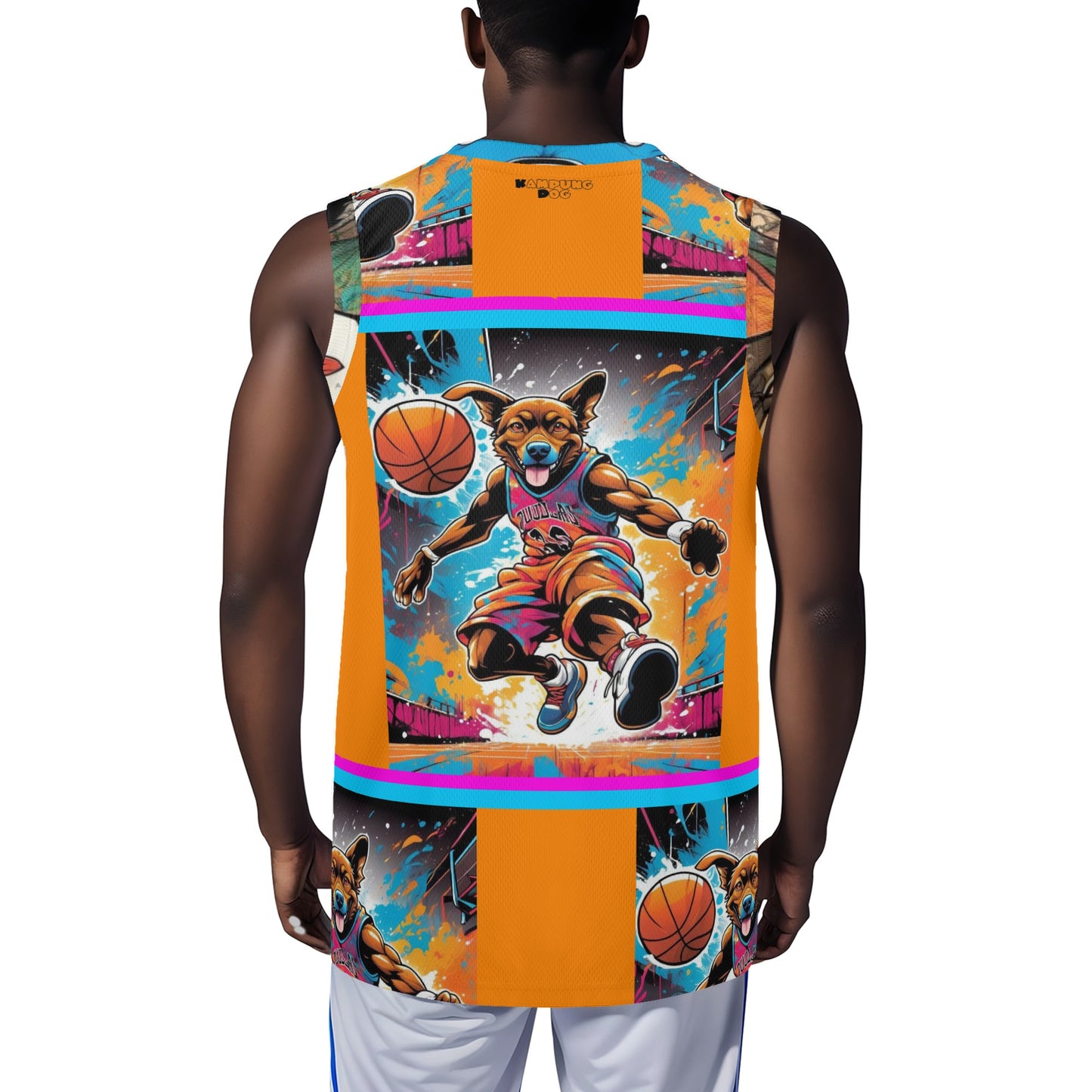 "KD Dunker" All Over Print Basketball Jersey Tank Top
