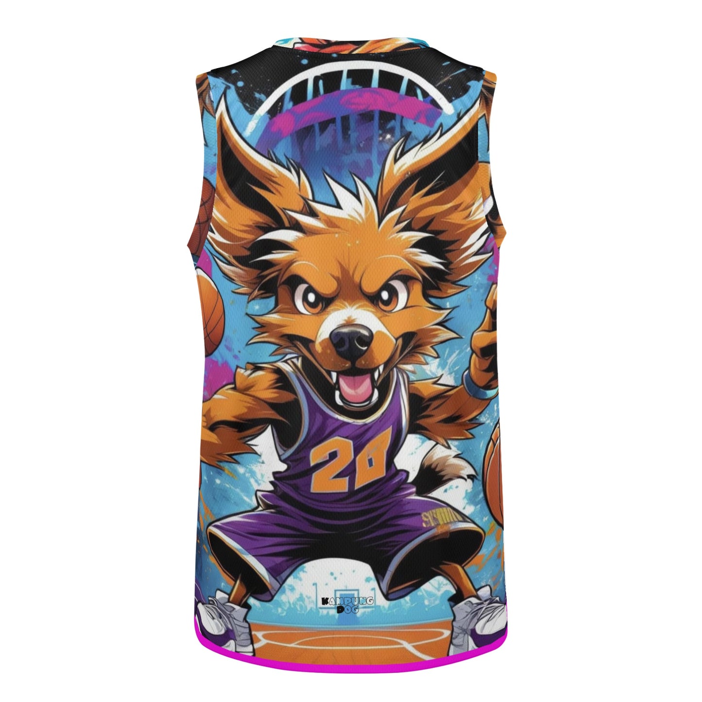 "KD Swish" All Over Print Basketball Jersey Tank Top