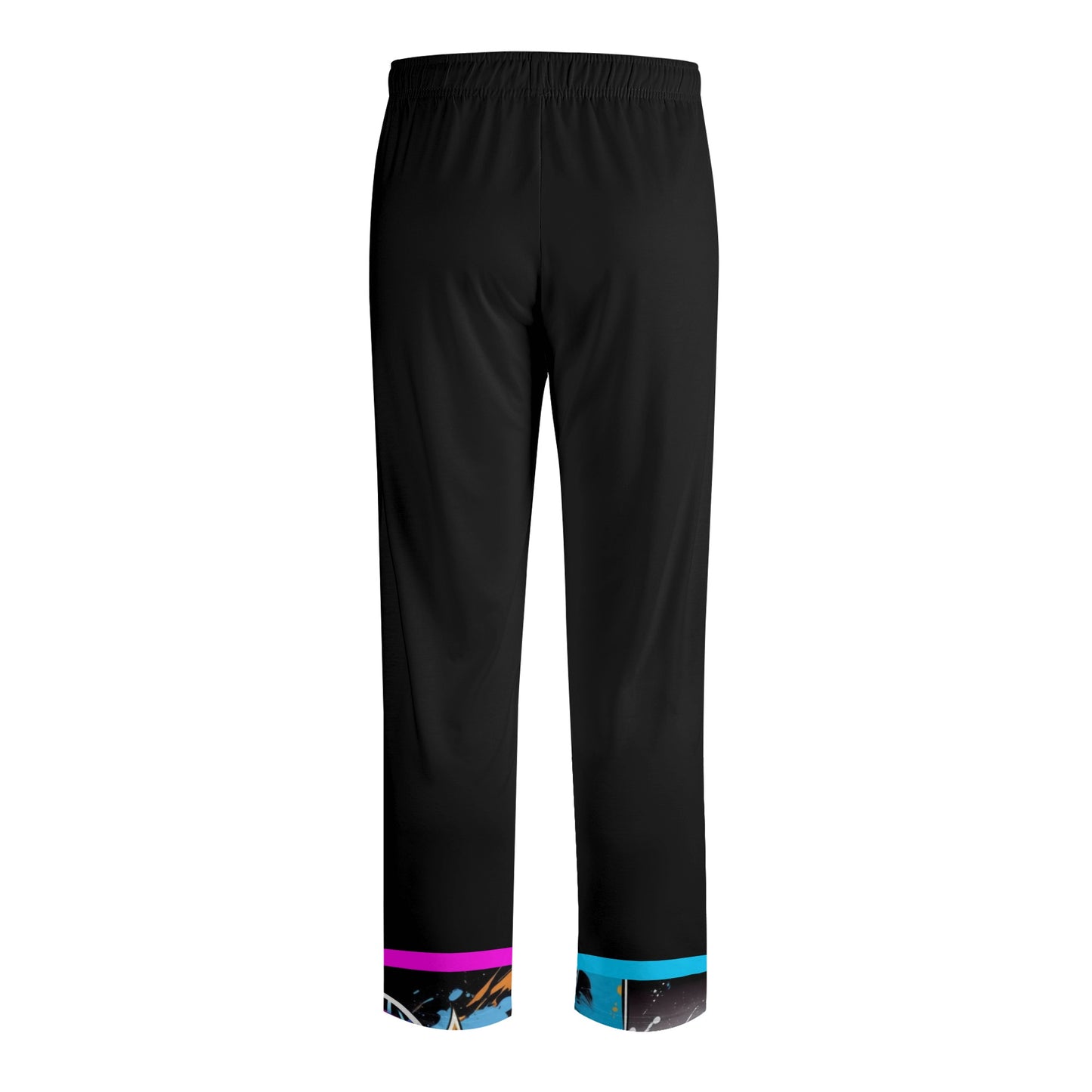 "KD Dunker" Printing Notch Collar Long-Sleeve Pajama Set
