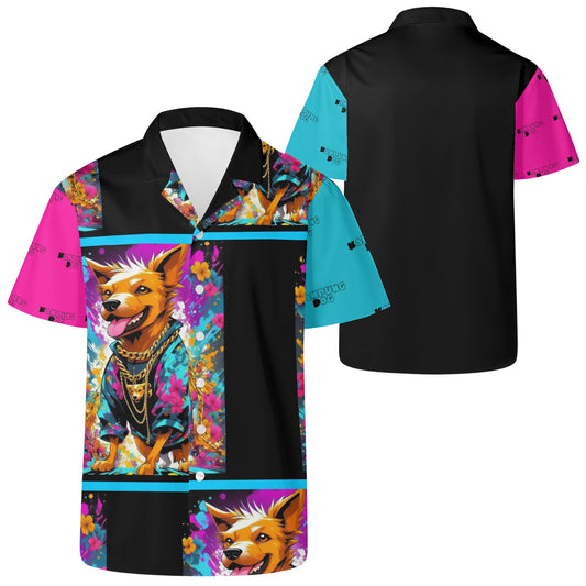 "Saturday, Cedric," All Over Print Casual Hawaiian Shirt