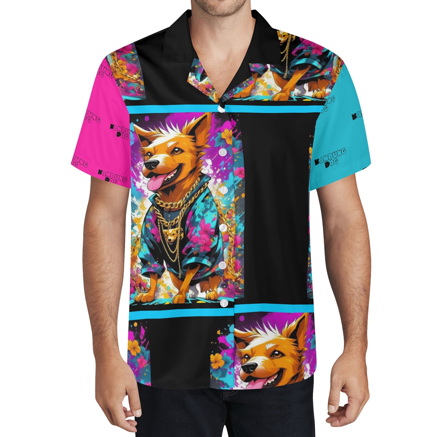 "Saturday, Cedric," All Over Print Casual Hawaiian Shirt