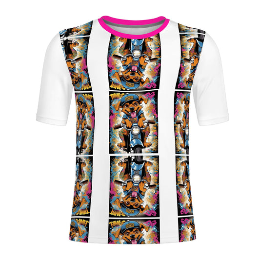 "KD Ride out" All Over Print Fitted Asian Size T-shirts