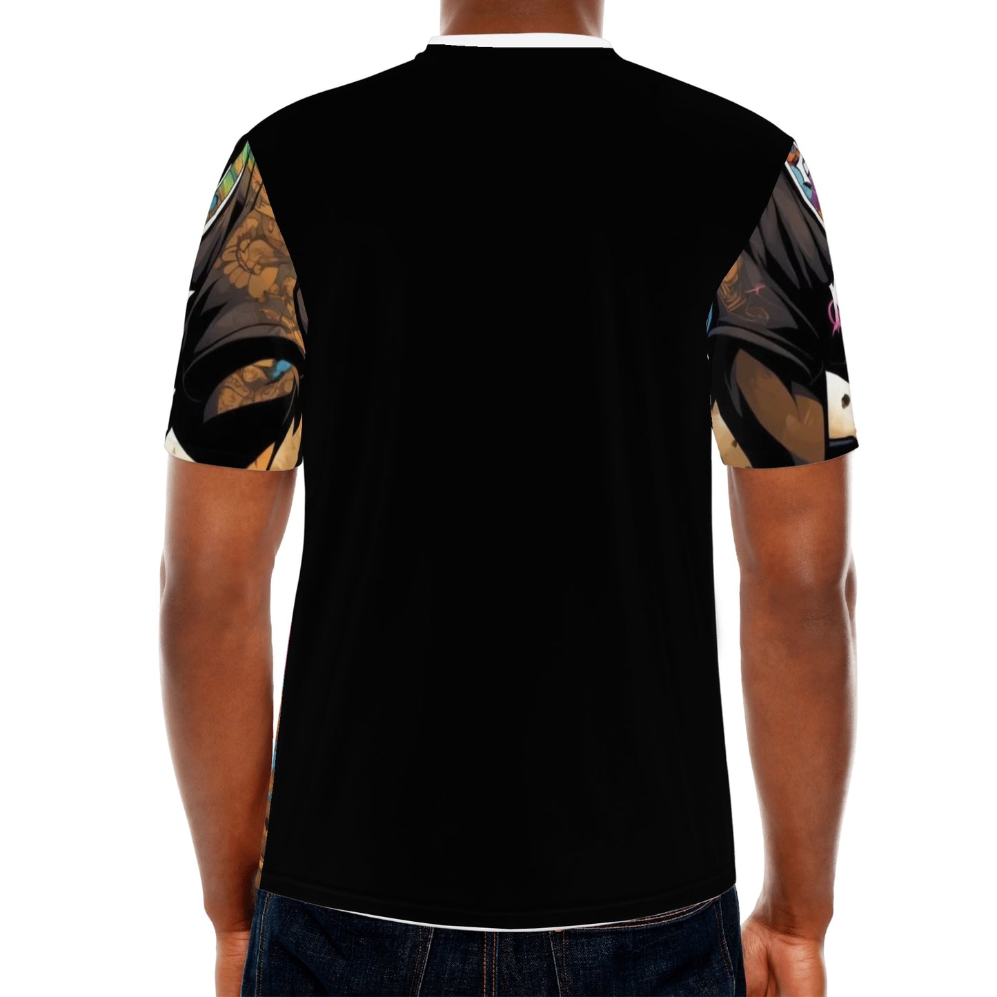 "KD G" All Over Print Fitted Asian Size T-shirts