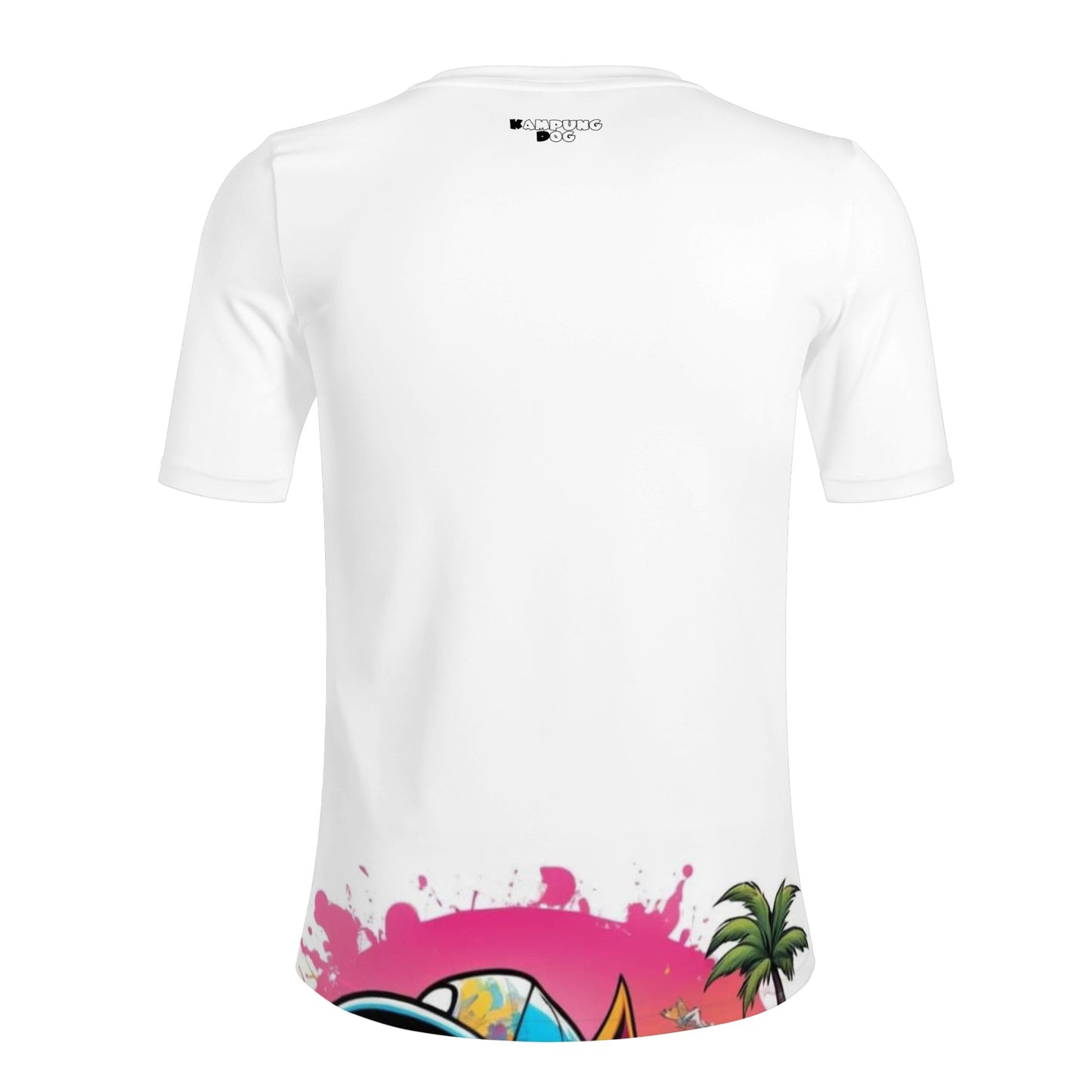 "KD the Surf Dog" All Over Print Fitted Asian Size T-shirts