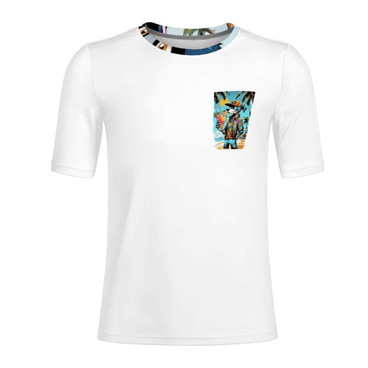 "KD Breeze" All Over Print Fitted Asian Size T-shirts