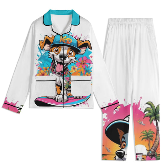 "KD Joe" Unisex Long Sleeve Adult Nightwear Pajama Set