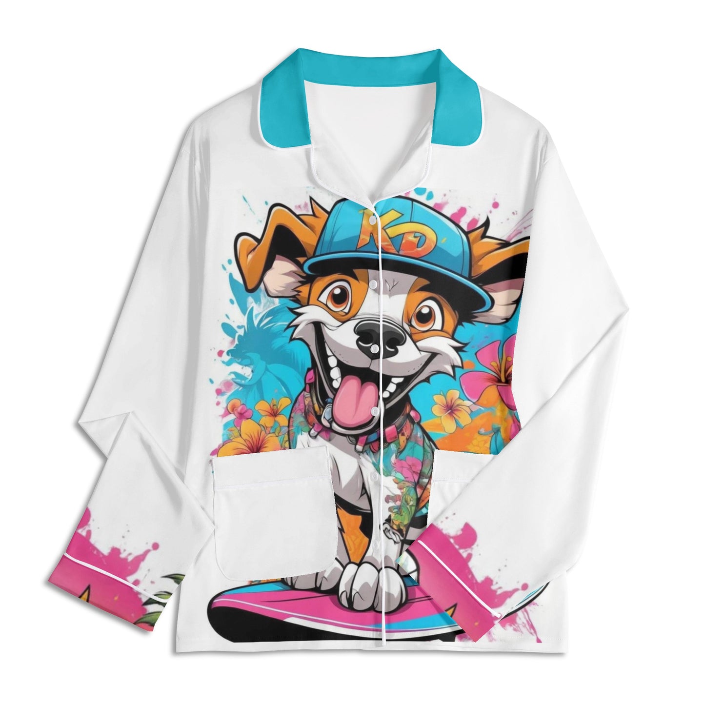 "KD Joe" Unisex Long Sleeve Adult Nightwear Pajama Set